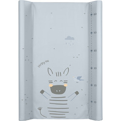 KikkaBoo Stripy Friends Μαλακή Αλλαξιέρα Μωρού Πλαστική 70x50cm Γκρι