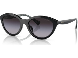 Ralph Lauren RL5295U 50018G Γυναικεία Γυαλιά Ηλίου Οβάλ Κοκάλινα Μαύρα με Μαύρο Degradee Φακό