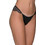 Milena By Paris Γυναικείο Sexy Brazil με Δαντέλα Μαύρο 8472
