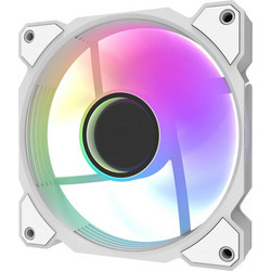 Darkflash DR08 Case Fan 120mm με Σύνδεση 3-Pin 4-Pin PWM White