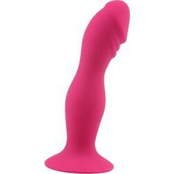 Chisa Novelties Sweet Breeze Rumpy Pumpy Dildo με Βεντούζα 15cm Ροζ