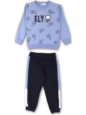 NEK Παιδικό Σετ Φόρμας Μπλε Μωβ Navy Μπλε 143624