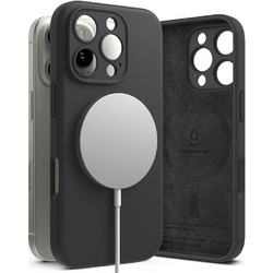 Ringke Silicone Magnetic MagSafe Back Cover Black (iPhone 16 Pro)