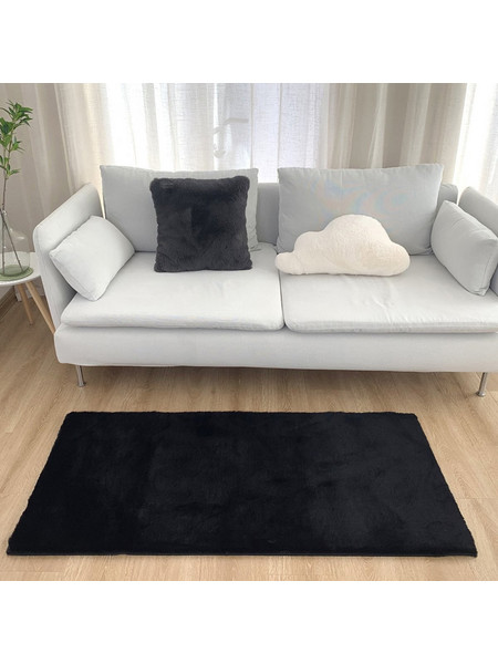 Anna Riska Felicity Χαλί Ορθογώνιο Shaggy 200x290cm 433378 Black