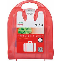 Care Plus Light Traveller Κουτί Φαρμακείου Κόκκινο