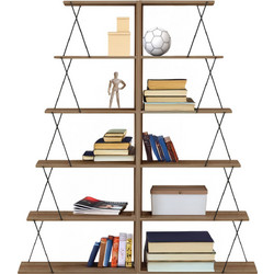 HomeMarkt Mini Tars Βιβλιοθήκη 65x24x146cm HM11772.14