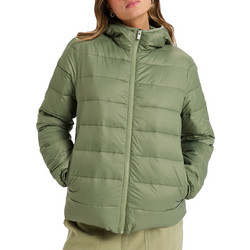 Roxy Wind Bliss Γυναικείο Μπουφάν Χειμωνιάτικο Puffer Μακρύ Πράσινο Mint ERJJK03618-GLD0