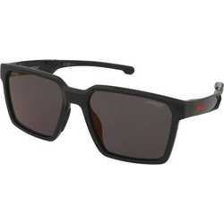 Carrera CA045/S OIT/H4 Ανδρικά Γυαλιά Ηλίου Τετράγωνα Μαύρα με Μαύρο Φακό