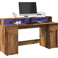 vidaXL Γραφείο Ξύλινο 160x55x91cm 3309436