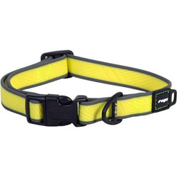 Rogz Amphibian Κολάρο Σκύλου Κίτρινο 1.6x26-40cm