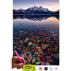 Landscape Καμβάς Diamond Painting Kit 30x40cm 5D-ΝΟ60