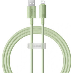 Baseus Habitat Series USB-A to Lightning Cable 2m Green P10360200631-01