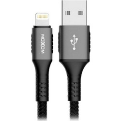 Moxom MX-CB43 Braided USB-A to Lightning Cable 3m Black 6970698589627