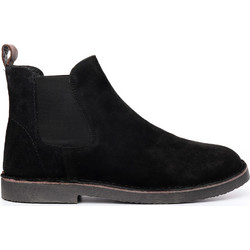 Canguro Ανδρικά Chelsea Μποτάκια Suede Μαύρα A691