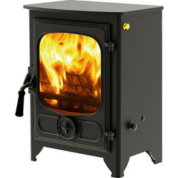 Charnwood Country 4 Gunmetal Ατσάλινη Ξυλόσομπα Αερόθερμη 4kW