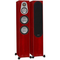 Monitor Audio Silver 300 7G Ζεύγος Ηχείων Hi-Fi Δαπέδου 200W 3 Δρόμων Rosewood