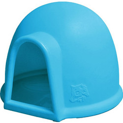 Telcom Igloo Piccola Σπιτάκι Σκύλου Πλαστικό Μπλε 59x37x37cm
