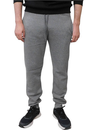 Target Ανδρικό Σετ Φόρμας Fleece με Λάστιχο Γκρι M24-74092-26