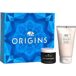 Origins Clear Improvement Rich Purifying Charcoal Mask 75ml + Checks & Balances Frothy Face Wash 150ml