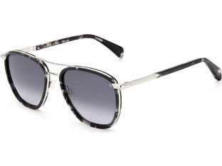 Rag & Bone RNB5039-S YV49O Ανδρικά Γυαλιά Ηλίου Aviator Μεταλλικά Ασημί με Μαύρο Degradee Φακό