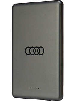 Audi Big Logo Magsafe Power Bank 5000mAh 15W με Θύρα USB-C Grey