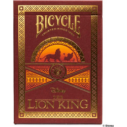 Bicycle Disney The Lion King Τράπουλα Μπορντό 10042980