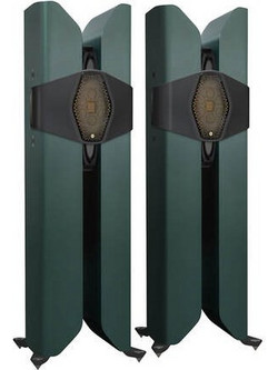 Monitor Audio Hyphn Ζεύγος Ηχείων Hi-Fi Δαπέδου 800W 3 Δρόμων Green