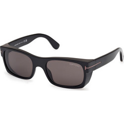 Tom Ford FT1181-N 01A Ανδρικά Γυαλιά Ηλίου Τετράγωνα Κοκάλινα Μαύρα με Μαύρο Φακό