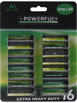 Powerful Alkaline ΑΑ 16τμχ