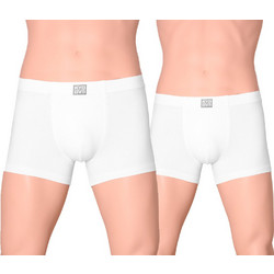 KYBBVS Ανδρικά Μποξεράκια Σετ 2Pack Λευκά KB202
