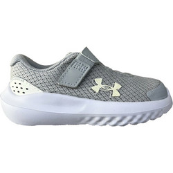 Under Armour Surge 4 AC Παιδικά Αθλητικά Παπούτσια για Τρέξιμο Γκρι 3027110-100