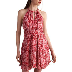 Attrattivo Mini Καλοκαιρινό Φόρεμα για Γάμο / Βάπτιση Floral Ροζ 91156715