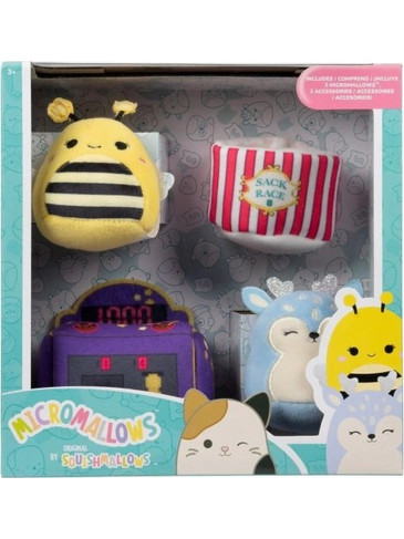 Jazwares Squishmallows Micromallows Game On 4-Pack 6cm SQMM0017