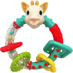 Sophie La Girafe Πολλαπλών Υφών Κουδουνίστρα Κρίκος
