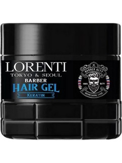 Lorenti Keratin Gel Μαλλιών Ανδρικό Πολύ Δυνατό Κράτημα 500ml