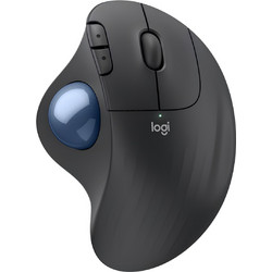 Logitech M575S Ασύρματο Bluetooth Ποντίκι Εργονομικό με Trackball Anthracite