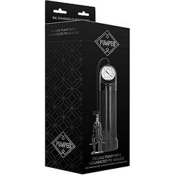 Pumped Deluxe Advanced Gauge Τρόμπα Πέους Μαύρη