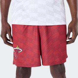 New Era Miami Heat NBA Ανδρική Βερμούδα Υφασμάτινη Κόκκινη 60596432