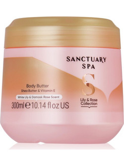 Sanctuary Spa Lily & Rose Ενυδατικό Butter Σώματος 300ml