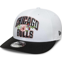 New Era Chicago Bulls NBA 9FIFTY Ανδρικό Καπέλο Jockey Snapback Υφασμάτινο Λευκό 60595270-100
