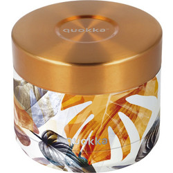 Quokka Autumn Δοχείο Φαγητού Θερμός Inox 369ml Χρυσό