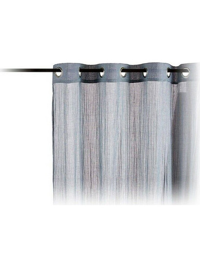 Gift Decor Κουρτίνα Παραθύρου με Τρουκς 140x260 S3603793 Μπλε