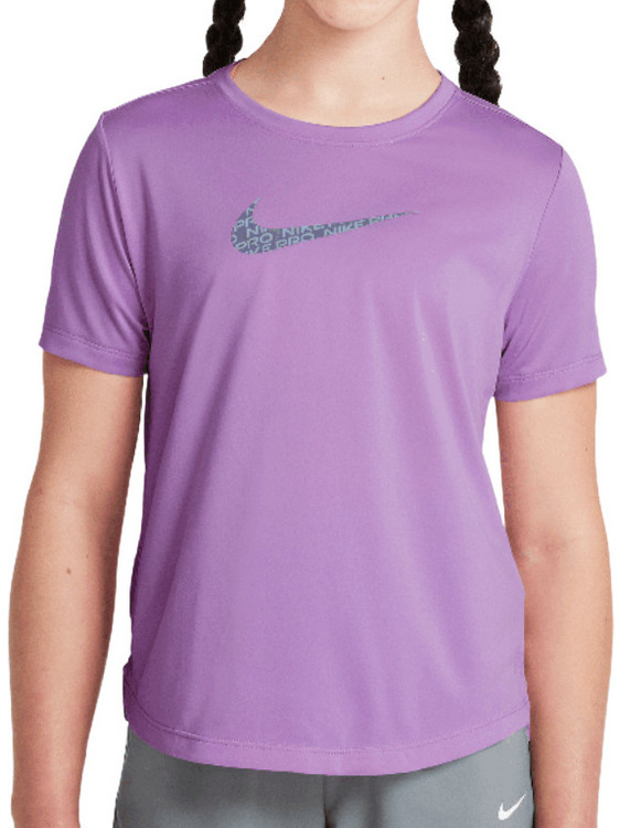 Nike Παιδικό T-Shirt Κοντομάνικο Μωβ HJ2855-532