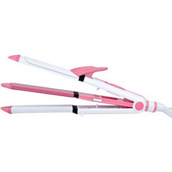 Kemei KM-1213 Επαγγελματική Ισιωτική Μαλλιών White-Pink