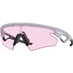 Oakley OO9499-07 Ανδρικά Γυαλιά Ηλίου Μάσκα Κοκάλινα Λευκά με Ροζ Φακό