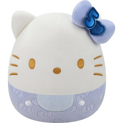 Jazwares Squishmallows Hello Kitty 50th Anniversary Μπλε Φιόγκος 20cm