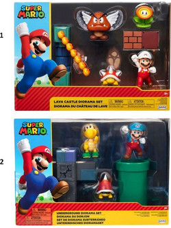 Jakks Pacific Super Mario Diorama Set 2 Σχέδια 409404
