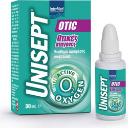 InterMed Unisept Otic Ωτικές Σταγόνες για Αφαίρεση Κυψελίδας 30ml