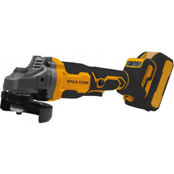 Epica Star Γωνιακός EP-10997 Γωνιακός Τροχός Μπαταρίας 21V 115mm με 2 Μπαταρίες