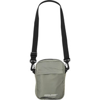 Jack & Jones Ανδρική Τσάντα Ώμου / Χιαστί Γκρι 12269919